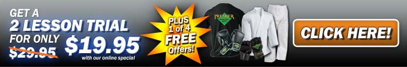 Try a Class Only $19.95 with one free offer at Premier Martial Arts Seagoville!
